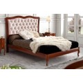 Luxusní rustikální postel z masivu CASTILLA
