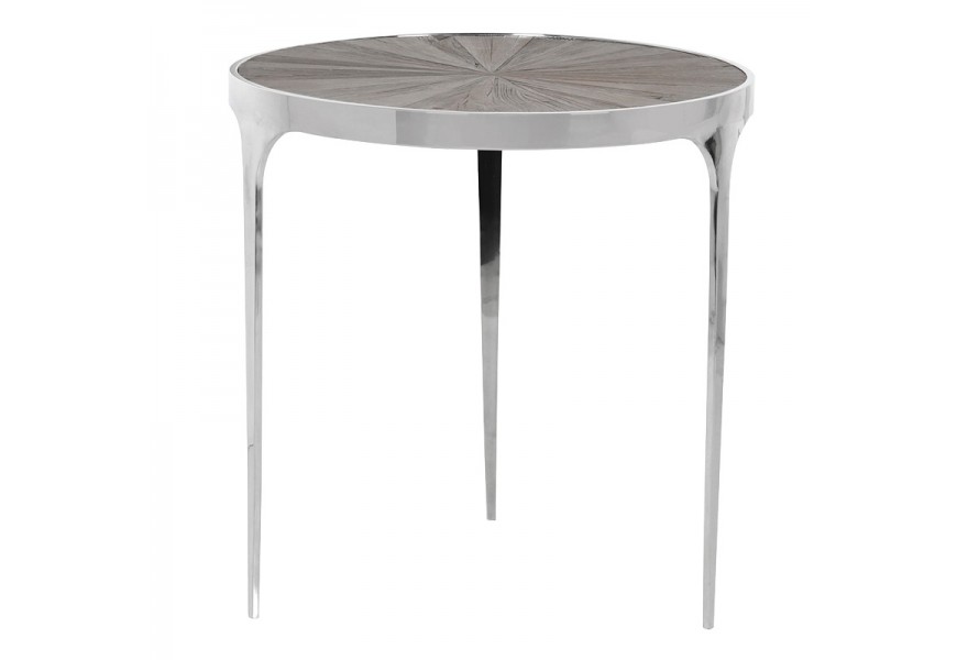 Designový masivní příruční stolek Croma