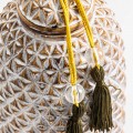 Designová láhev off white vintage 33cm