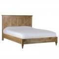 Designová rustikální manželská postel Madalyn