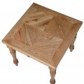 Designový příruční stolek Madalyn v rustikálním stylu