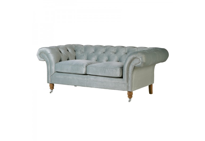 Luxusní Chesterfield dvoj sedačka Thien Mint 192cm