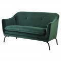 Exkluzivní Art-deco sedačka zelená Thien Emerald