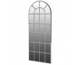 Art-deco luxusní zrcadlo Delrico stříbrné 183 cm