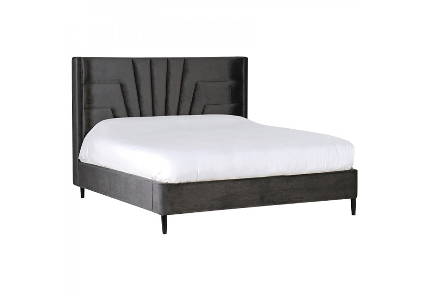 Luxusní manželská postel Giverny hnědá 215x192