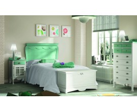 Luxusní dětský pokoj Blanco decapé / Verde agua