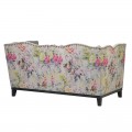 Vintage luxusní sedačka Pruitt s květovým designem 163cm
