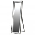 Moderní stojící zrcadlo v kovovém rámu Cherell 168cm