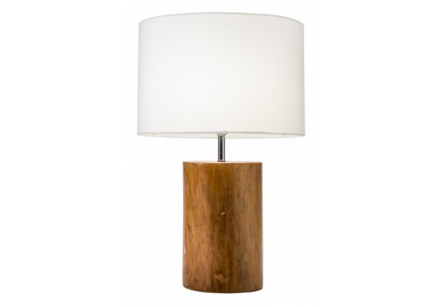 Koloni&aacute;ln&iacute; stoln&iacute; lampa Nadia b&iacute;l&aacute; 57cm