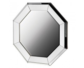Designové nástěnné zrcadlo Cherell ve stříbrné barvě