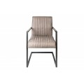 Retro designová židle Inspirativní tmavě šedá 90cm