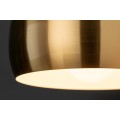 Designová závěsná lampa Amaris zlatá 30cm
