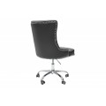 Otočné designové kancelářské křeslo Modern Secretary černé