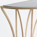 Art-deco luxusní konferenční stolek Basey skleněný