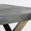 Art-deco jídelní stůl čar z jilmového dřeva 200cm