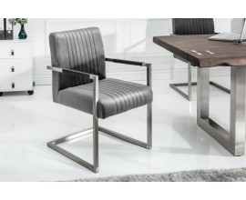 Moderní židle Imperial 88cm v šedém provedení