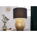 Art-deco designov&aacute; keramick&aacute; stoln&iacute; lampa Isla 57cm