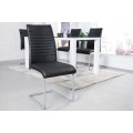 Moderní designová židle Gristol 93cm černá