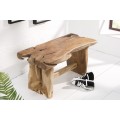 Příruční stolek z teakového dřeva Basildon 80cm