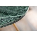 Designový příruční stolek Gedling Green Marble
