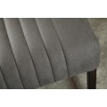 Industriální designová barová židle Corina v antické šedé barvě
