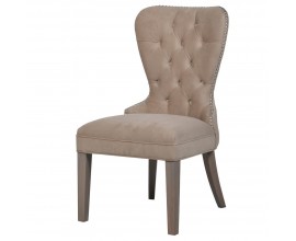 Luxusní jídelní židle Ador I s Chesterfield prošíváním 97 cm