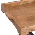 Industriální příruční stolek Nyakim 55cm