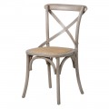 Stylová venkovská ratanová židle Country 87,5cm