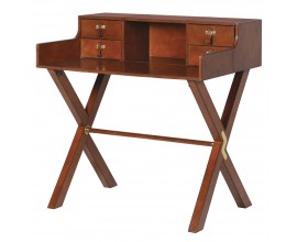 Luxusní kožený pracovní stůl Pelle 91cm