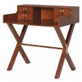 Luxusní kožený pracovní stůl Pelle 91cm