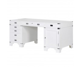 Luxusní bílý kancelářský stůl Wielton Blanc 170cm