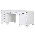 Luxusní bílý kancelářský stůl Wielton Blanc 170cm