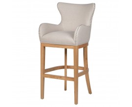 Moderní barová židle Fairlie II 112 cm s provensálským nádechem