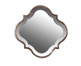 Vkusné art-deco n astenie zrcadlo Graye 38cm s bronzovým rámem