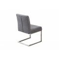 Industriální jídelní židle inspirativní 87cm v šedé barvě