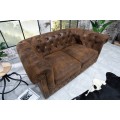 Stylová pohovka Chesterfield II Starožitný vzhled 150 cm