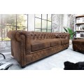 Luxusní elegantní pohovka Chesterfield 205cm