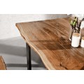 Masivní jídelní stůl Mammut z akáciového dřeva 160cm