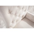 Chesterfield venkovsk&aacute; stylov&aacute; j&iacute;deln&iacute; židle Silloth I s b&eacute;žov&yacute;m potahem 104cm