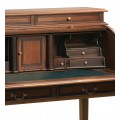 Rustikální luxusní psací stůl se sekretářem M-Vintage 103cm v klasickém stylu