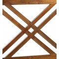 Designové čelo postele s křížovým motivem ze dřeva Star 100cm Star