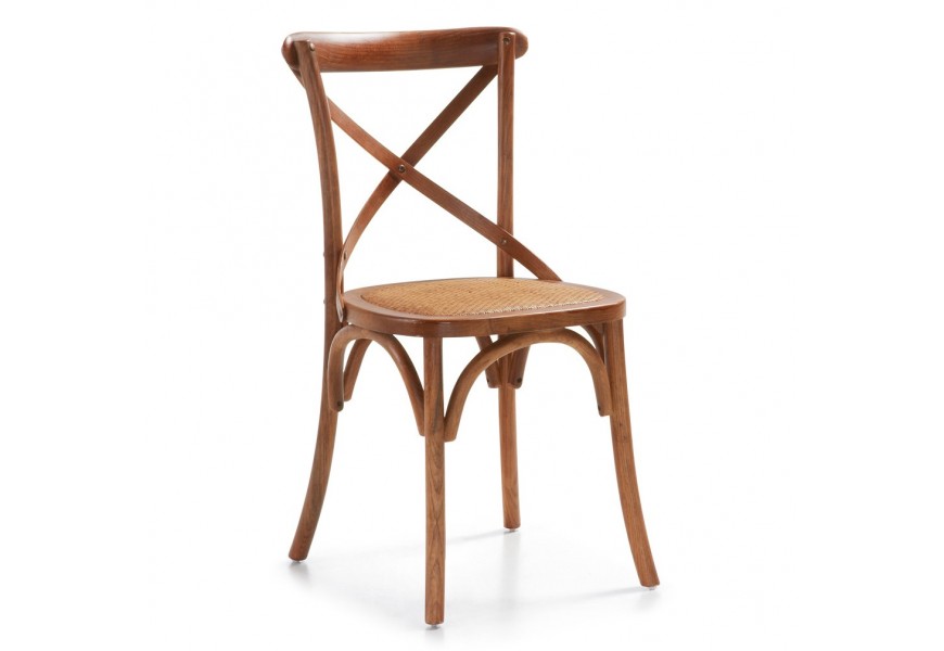 Klasická dřevěná židle Star z masivního dřeva s čalouněním 86cm