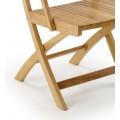 Designová židle z teakového dřeva Jardin