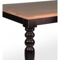 Venkovský luxusní jídelní stůl Siena z masivního dřeva Mindi 200cm