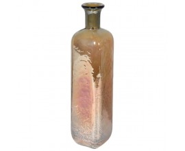 Designová váza Allure perleťová čtvercová 35cm