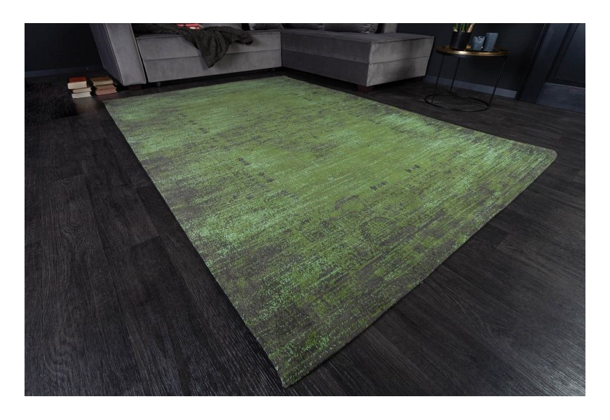 Moderní zelený koberec Andie II s orientálním vzorem 240cm