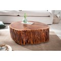 Industriální konferenční stolek Pure Nature z kmene stromu 70cm
