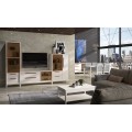 Luxusní masivní TV stolek Estoril se zásuvkami a dvířky 154cm