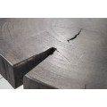 Industriální příruční stolek Fylde z masivu