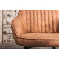 Designová židle Timeless Comfort hnědá